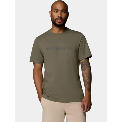 Columbia CSC Basic Logo Tee Férfi Póló 397-Stone Green