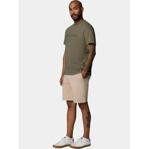 Columbia CSC Basic Logo Tee Férfi Póló 397-Stone Green