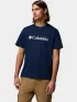 Columbia CSC Basic Logo Tee Férfi Póló 464-Collegiate Navy