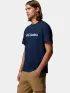 Columbia CSC Basic Logo Tee Férfi Póló 464-Collegiate Navy