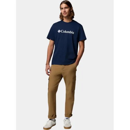 Columbia CSC Basic Logo Tee Férfi Póló 464-Collegiate Navy