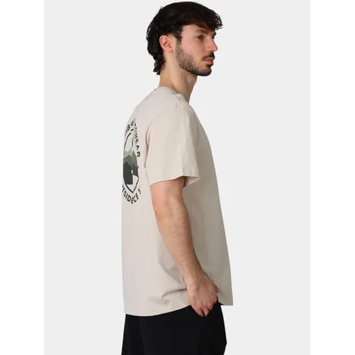 Columbia CSC Outdoor Back Graphic Tee Férfi Póló 278-Dark Stone