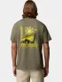 Columbia CSC Outdoor Back Graphic Tee Férfi Póló 397-Stone Green