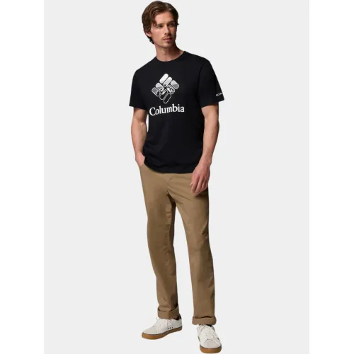 Columbia CSC Seasonal Graphic Tee Férfi Póló 011-Black