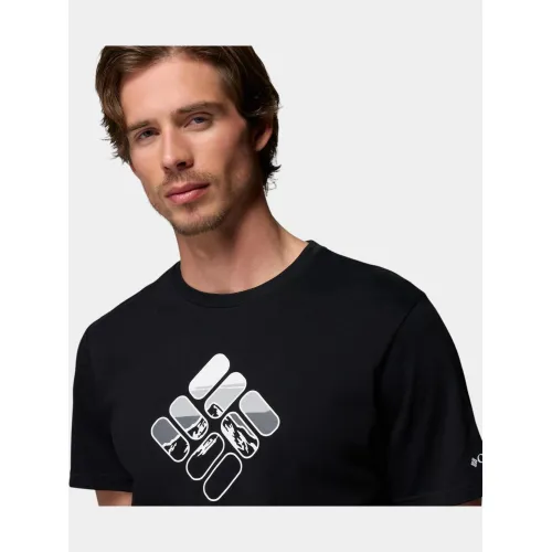 Columbia CSC Seasonal Graphic Tee Férfi Póló 011-Black