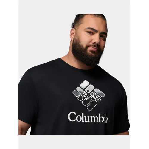 Columbia CSC Seasonal Graphic Tee Férfi Póló 011-Black