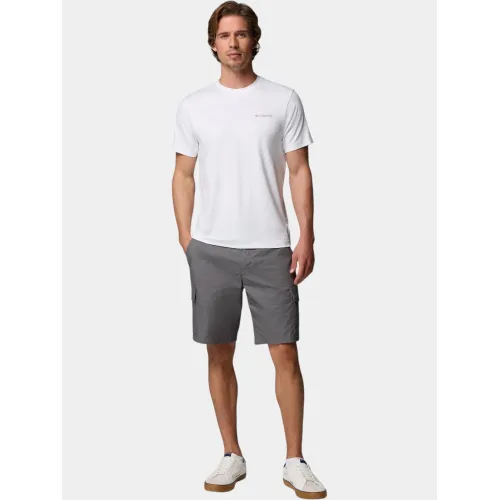 Columbia Parsons Point Short Sleeve Logo Tee Férfi Póló 100-White