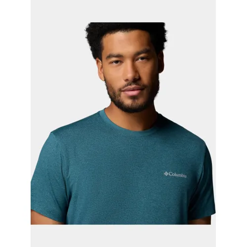 Columbia Parsons Point Short Sleeve Logo Tee Férfi Póló 429-Everblue