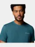 Columbia Parsons Point Short Sleeve Logo Tee Férfi Póló 429-Everblue