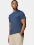 Columbia Parsons Point Short Sleeve Logo Tee Férfi Póló 464-Collegiate Navy