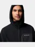 Columbia Tall Heights III Hooded Softshell Férfi Polár, Softshell, Középréteg 010-Black