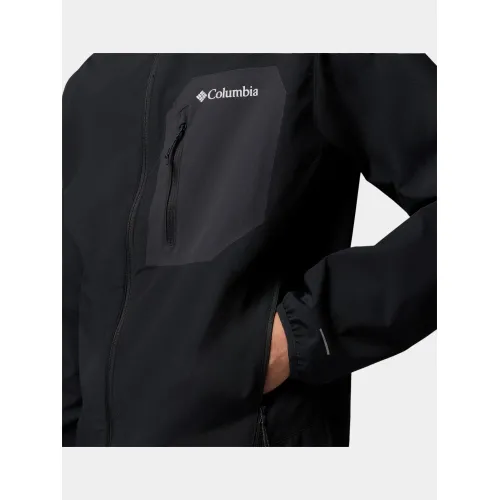 Columbia Tall Heights III Hooded Softshell Férfi Polár, Softshell, Középréteg 010-Black