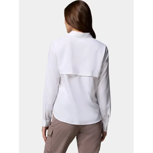 Columbia Silver Ridge Utility II Long Sleeve Shirt Női Ing, Blúz 100-White