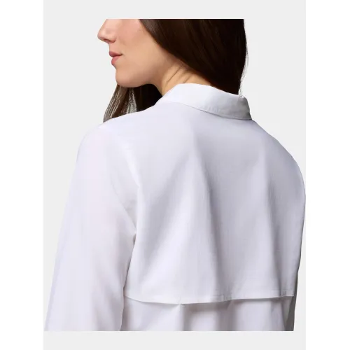Columbia Silver Ridge Utility II Long Sleeve Shirt Női Ing, Blúz 100-White