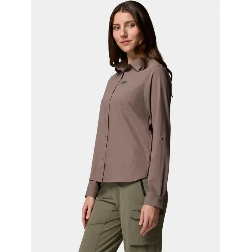 Columbia Silver Ridge Utility II Long Sleeve Shirt Női Ing, Blúz 254-Iron