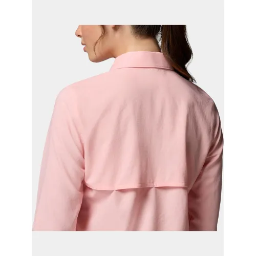 Columbia Silver Ridge Utility II Long Sleeve Shirt Női Ing, Blúz 669-Pink Sand