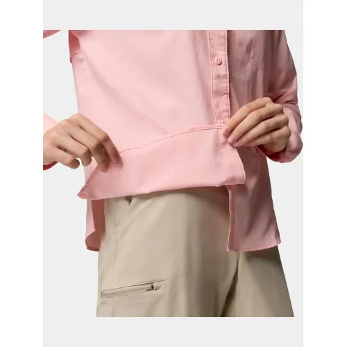 Columbia Silver Ridge Utility II Long Sleeve Shirt Női Ing, Blúz 669-Pink Sand