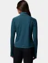Columbia Stealth Spring Long Sleeve Half Zip Tee Női Hosszú ujjú póló 429-Everblue