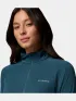 Columbia Stealth Spring Long Sleeve Half Zip Tee Női Hosszú ujjú póló 429-Everblue