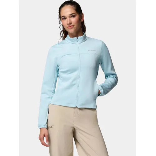Columbia Sloan Crest Spacer Fleece Full Zip Női Polár, Softshell, Középréteg 482-Marine Light