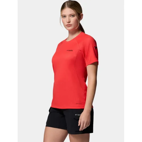 Columbia Driventure Short Sleeve Női Póló 606-Poppy Red