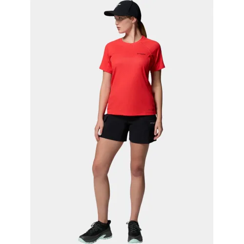 Columbia Driventure Short Sleeve Női Póló 606-Poppy Red