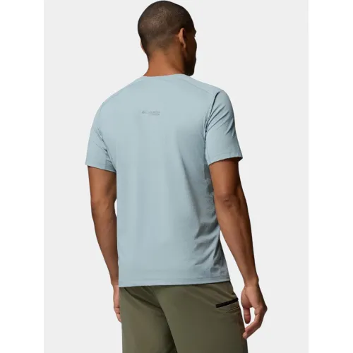 Columbia Diamond Peak Pro Short Sleeve Férfi Póló 461-Crushed Blue