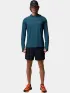 Columbia Stealth Spring Long Sleeve Hoodie Férfi Hosszú ujjú póló 429-Everblue