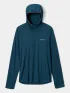 Columbia Stealth Spring Long Sleeve Hoodie Férfi Hosszú ujjú póló 429-Everblue