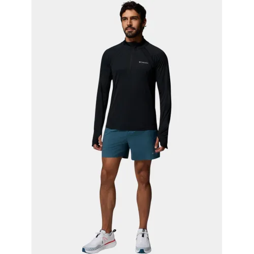 Columbia Stealth Spring Long Sleeve Half Zip Tee Férfi Hosszú ujjú póló 010-Black