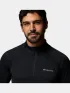 Columbia Stealth Spring Long Sleeve Half Zip Tee Férfi Hosszú ujjú póló 010-Black