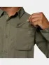 Columbia Silver Ridge Utility II Long Sleeve Shirt Férfi Ing 397-Stone Green