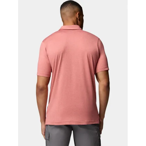 Columbia Parsons Point Polo Férfi Galléros póló 643-Washed Red