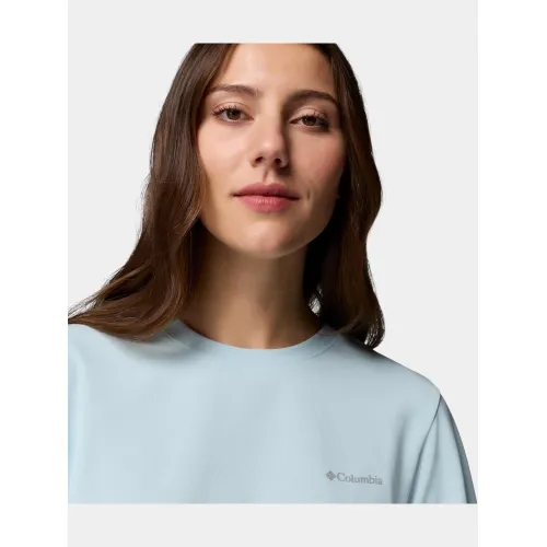 Columbia Chill Creek Pique Short Sleeve Tee Női Póló 482-Marine Light