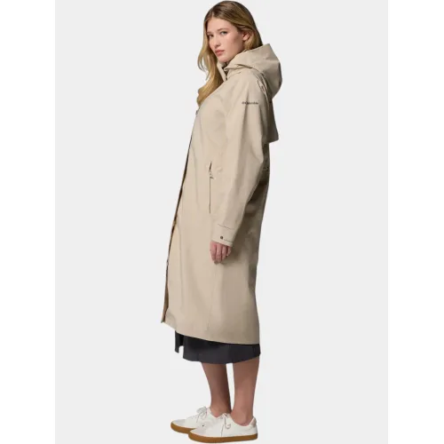 Columbia Amazetrench Rain Jacket Női Utcai Kabát 271-Ancient Fossil