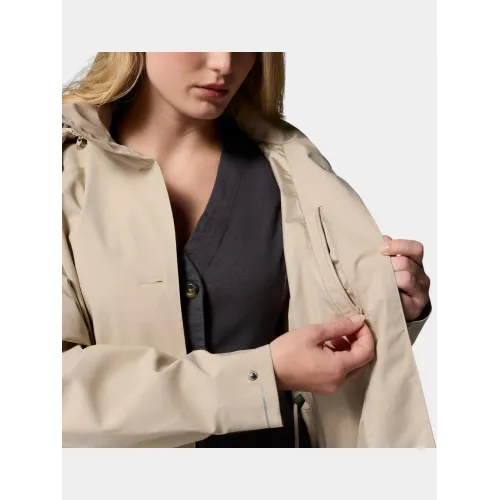 Columbia Amazetrench Rain Jacket Női Utcai Kabát 271-Ancient Fossil