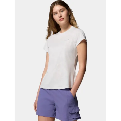 Columbia Bluebird Canyon II Short Sleeve Crew Női Póló 100-White