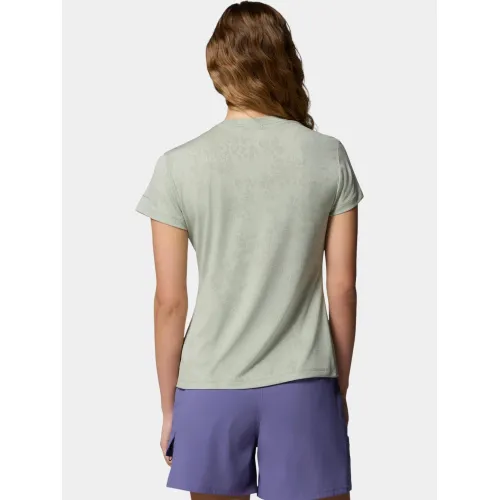 Columbia Bluebird Canyon II Short Sleeve Crew Női Fitness felső 348-Safari