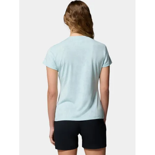 Columbia Bluebird Canyon II Short Sleeve Crew Női Fitness felső 482-Marine Light