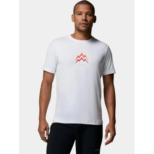 Columbia Parsons Point Short Sleeve Graphic Tee Férfi Póló 100-White