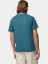 Columbia Parsons Point Short Sleeve Graphic Tee Férfi Póló 429-Everblue