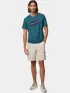 Columbia Parsons Point Short Sleeve Graphic Tee Férfi Póló 429-Everblue