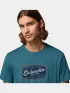 Columbia Parsons Point Short Sleeve Graphic Tee Férfi Póló 429-Everblue