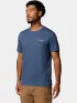 Columbia Parsons Point Short Sleeve Back Graphic Tee Férfi Póló 464-Collegiate Navy