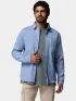 Columbia Twill River Long Sleeve Knit Shirt Férfi Ing 447 - Rainy Day Heather