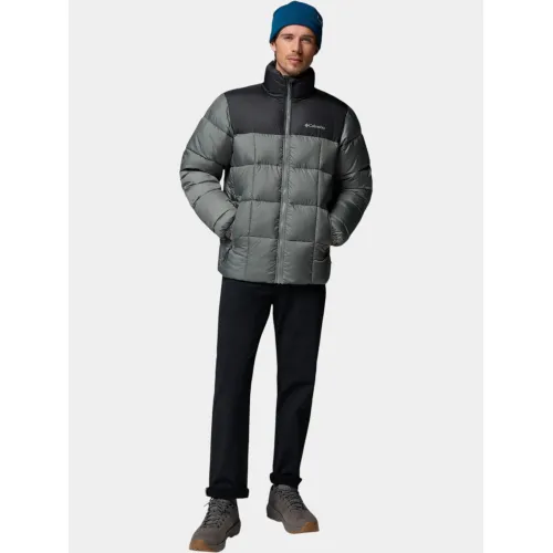 Columbia Puffect IV Jacket Férfi Utcai Kabát 342-Sedona Sage, Shark