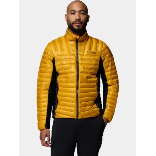 Columbia Endevour Mountain Down Jacket Férfi Pehelykabát, tollkabát 735-Squash, Black