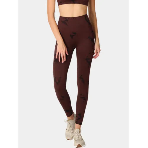 Rukka Rukka Meldois Print Női Leggings 186-Chocolate Brown