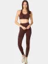 Rukka Rukka Meldois Print Női Leggings 186-Chocolate Brown