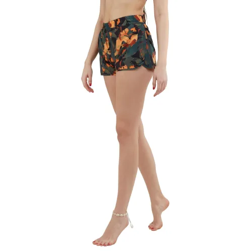 Fundango Elderberry Boardshort Női Beachshort 522-tropical green